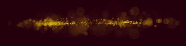 Hermosas luces borrosas bokeh vector fondo abstracto con efecto de luces transparentes desenfocadas, estilo macro con profundidad de campo.