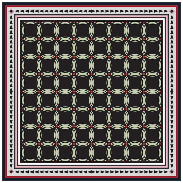 hermoso arte abstracto tradicional imprimir ambos lados repetir patrón sin costuras formato de archivo vectorial