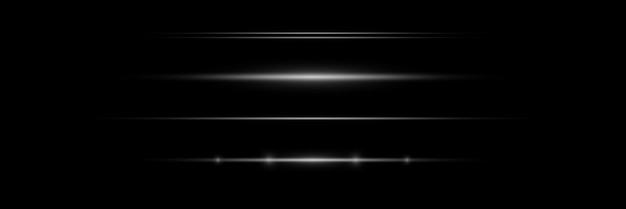 hermoso destello de luz y chispa efecto especial línea de velocidad