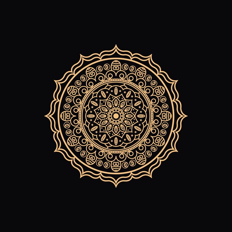 Hermoso diseño creativo de mandala.