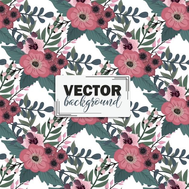 Hermoso diseño floral