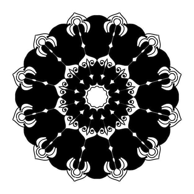 Vector un hermoso diseño de mandala