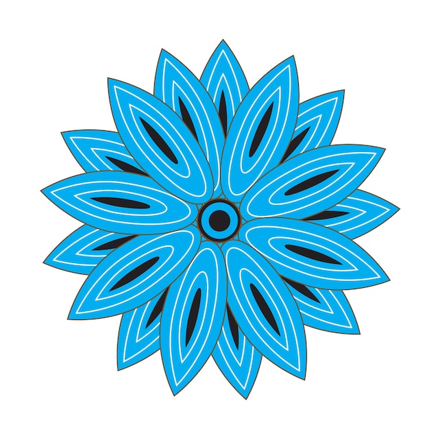 hermoso diseño de mandala