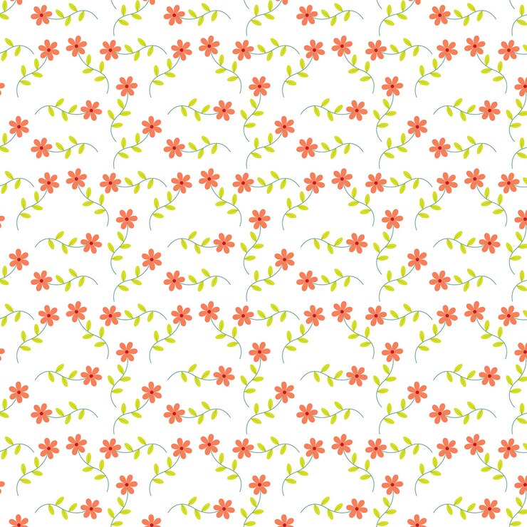hermoso diseño de patrón de flor rosa