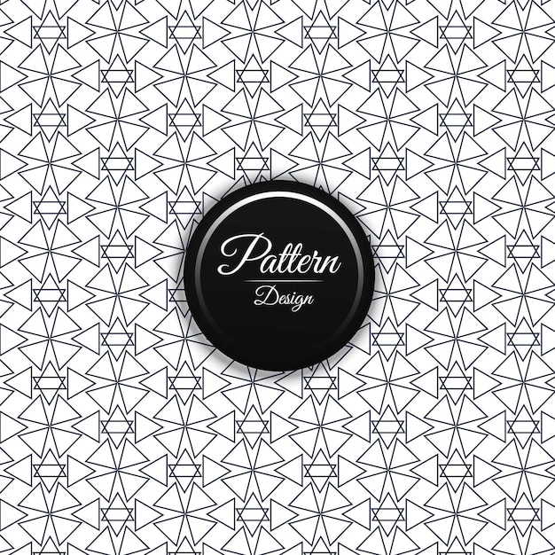 hermoso diseño de patrones ornamentales sin costuras elementos decorativos vintage