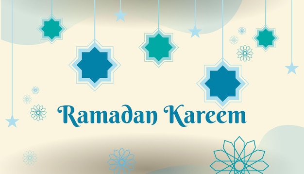 Hermoso diseño de plantilla de banner de eid mubarak decorativo de ramadan kareem