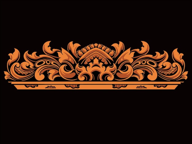 hermoso estilo clásico grabado vector diseño color editable