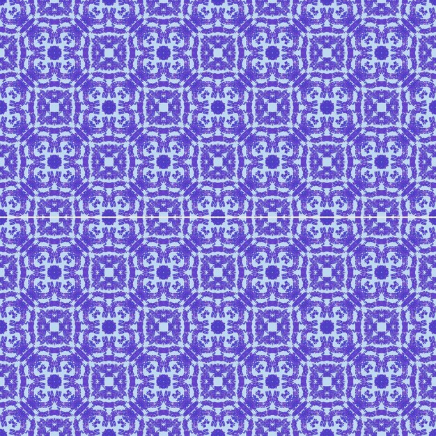 Hermoso fantástico color violeta abstracto flor mandala de patrones sin fisuras ilustración de fondo