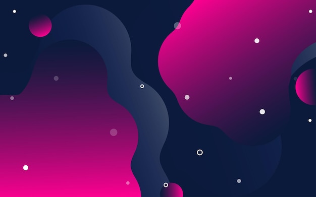 Hermoso fondo abstracto Blob