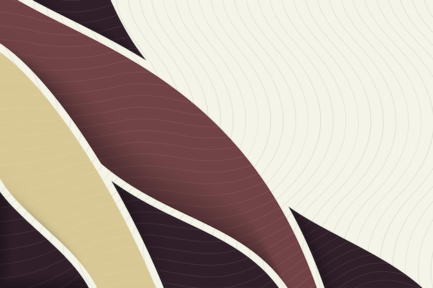 Hermoso fondo abstracto de color beige fondo neutro marrón claro para el diseño de presentaciones