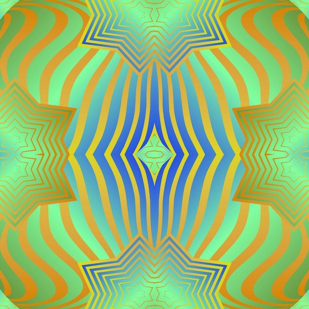 Hermoso fondo abstracto con textura transparente en líneas verdes, azules y amarillas