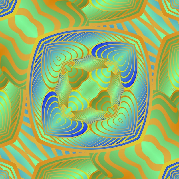 Hermoso fondo abstracto con textura transparente en líneas verdes, azules y amarillas