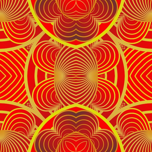 Hermoso fondo abstracto con textura transparente rojo y amarillo dorado