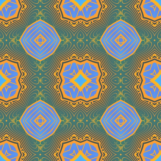 Hermoso fondo abstracto texturizado sin costuras en colores azul, verde, rosa y amarillo dorado