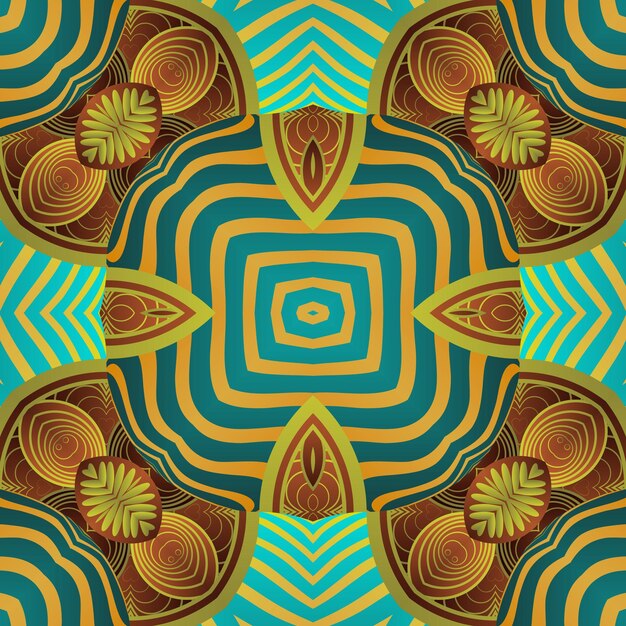 Hermoso fondo abstracto texturizado sin costuras en colores verde dorado amarillo y marrón