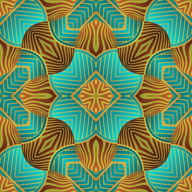 Hermoso fondo abstracto texturizado sin costuras en colores verde dorado amarillo y marrón