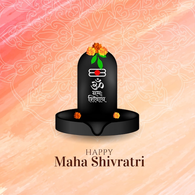 Hermoso fondo colorido festival Maha shivratri