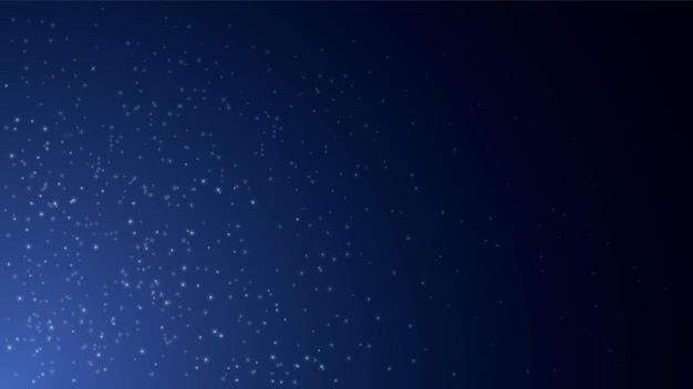 Hermoso fondo degradado de noche estrellada