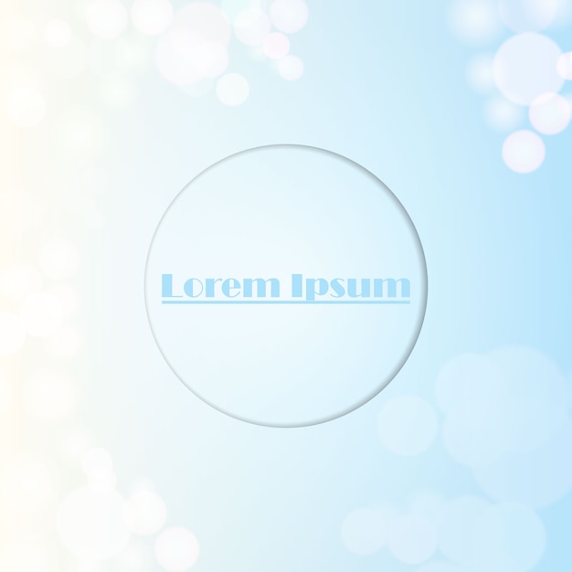 hermoso fondo con efecto bokeh