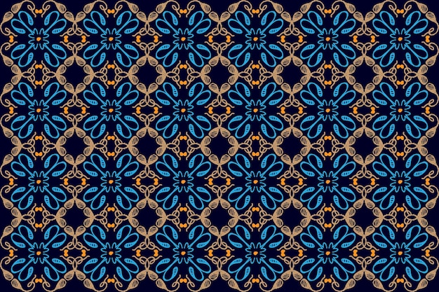 Hermoso fondo con elementos geométricos coloridos patrones vintage
