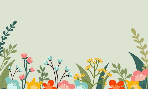 Hermoso fondo floral para crear un diseño.