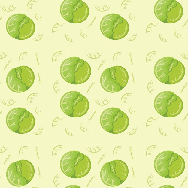 Hermoso fondo de pantalla de patrón de repollo creativo