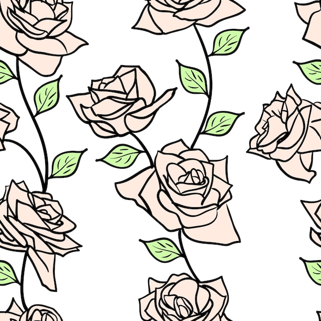 Hermoso fondo de pantalla transparente con flores color de rosa