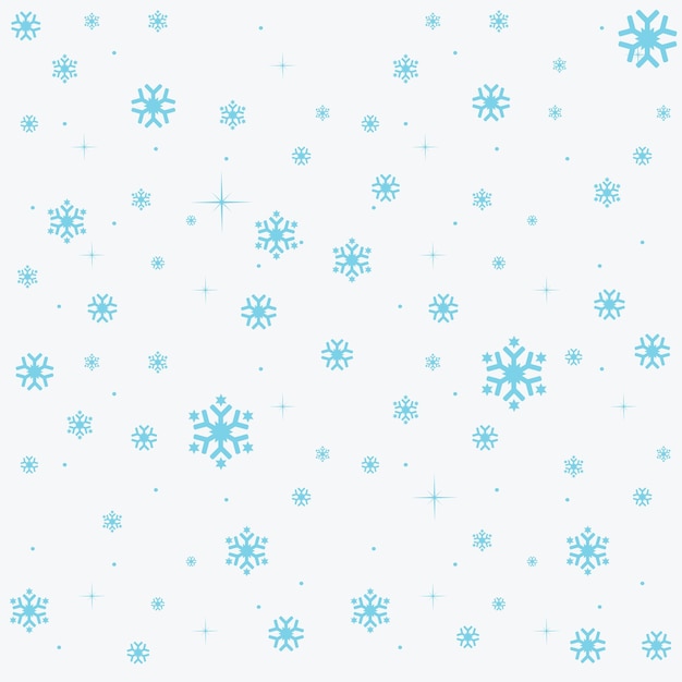 Vector hermoso fondo transparente para feliz navidad y año nuevo. copos de nieve azul sobre fondo blanco.