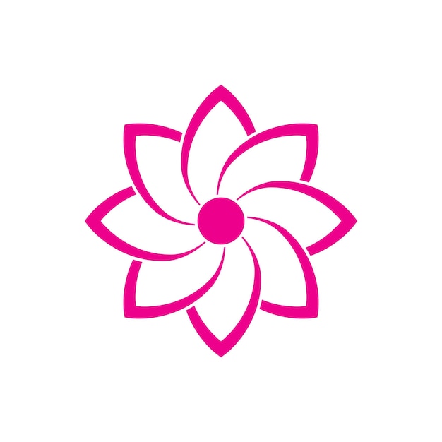 hermoso icono de flor