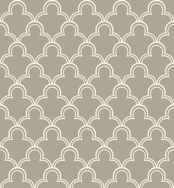 Hermoso patrón beige simple retro vintage transparente