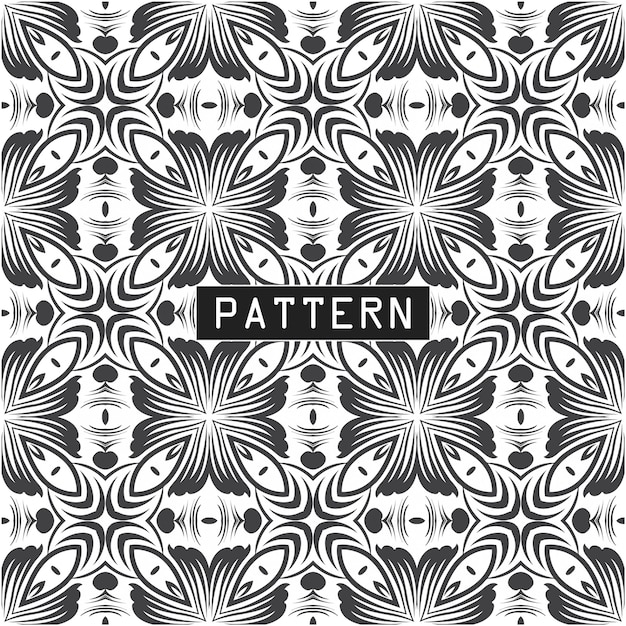 Hermoso patrón sin costuras con elemento decorativo