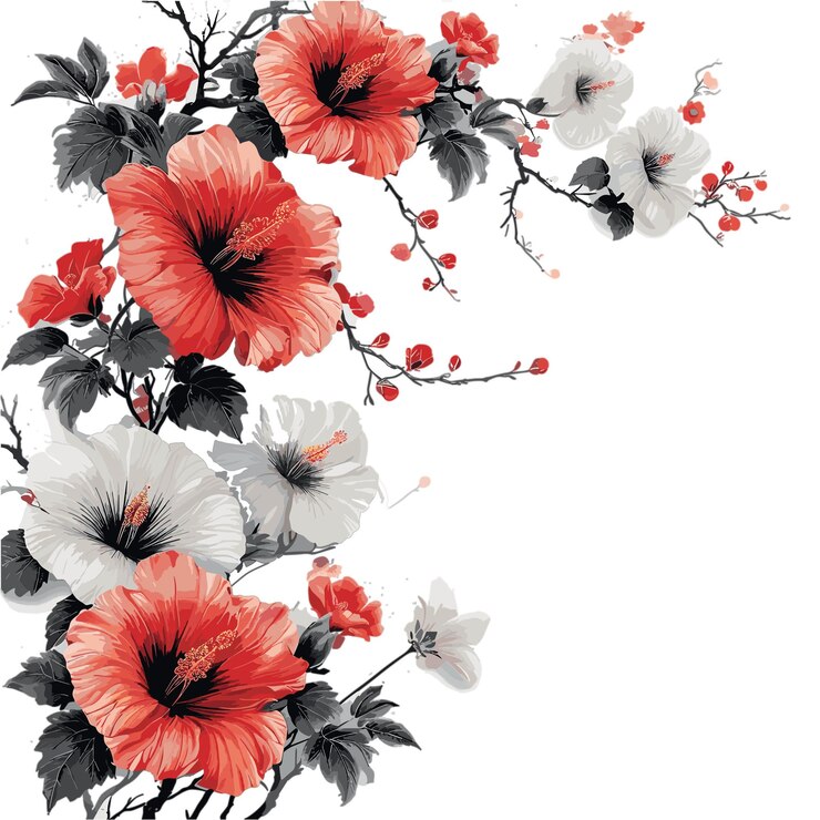 Hermoso patrón floral transparente de vector con suaves flores de verano dibujadas a mano en acuarela