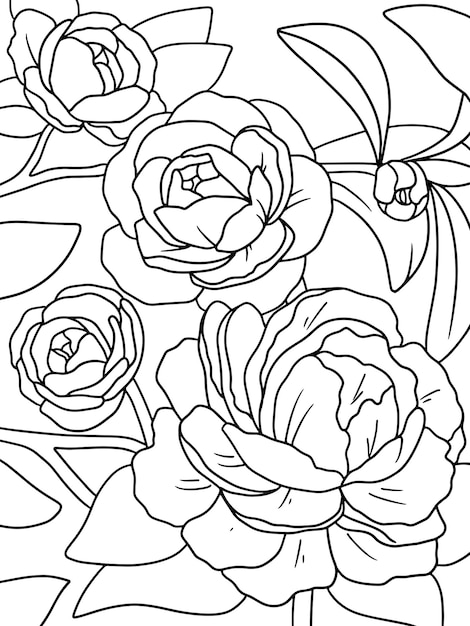 Hermoso ramo blanco y negro rosa y hojas Arreglo floral en el fondo