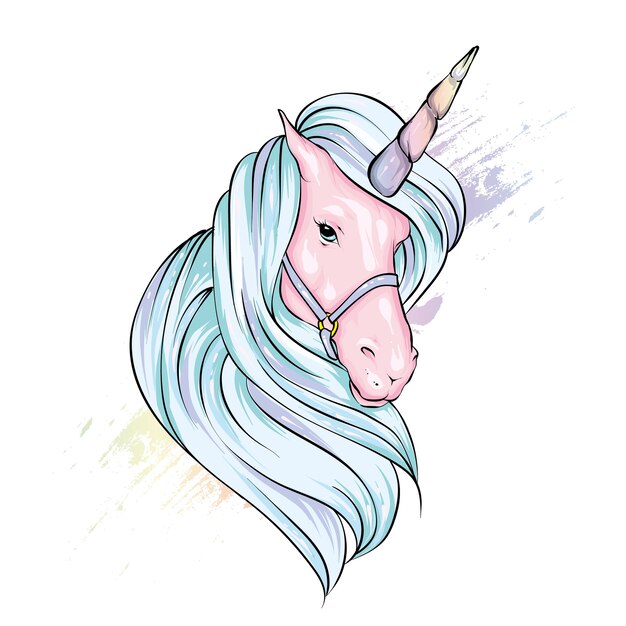 Un hermoso unicornio