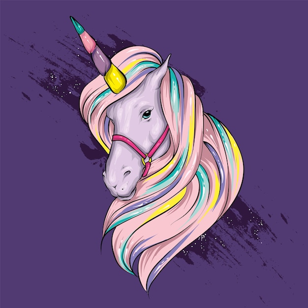 Un hermoso unicornio