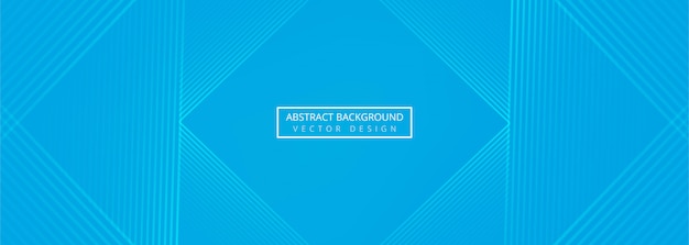 Hermoso vector de banner geométrico creativo