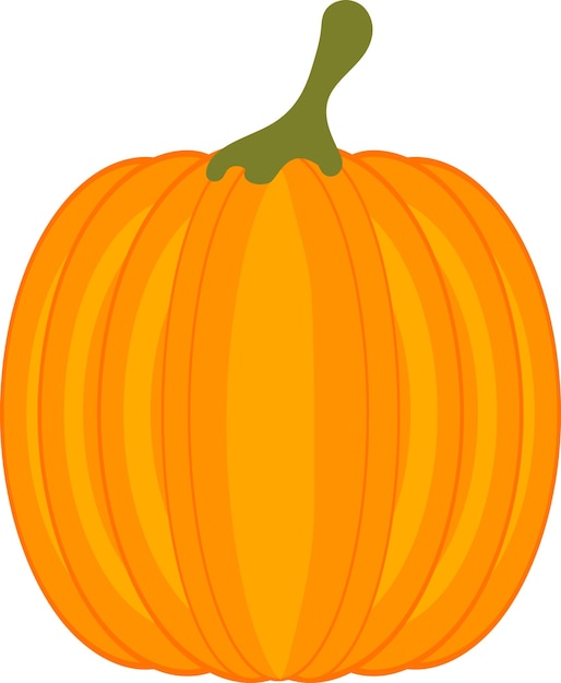 Hermosos gráficos vectoriales de calabaza de otoño