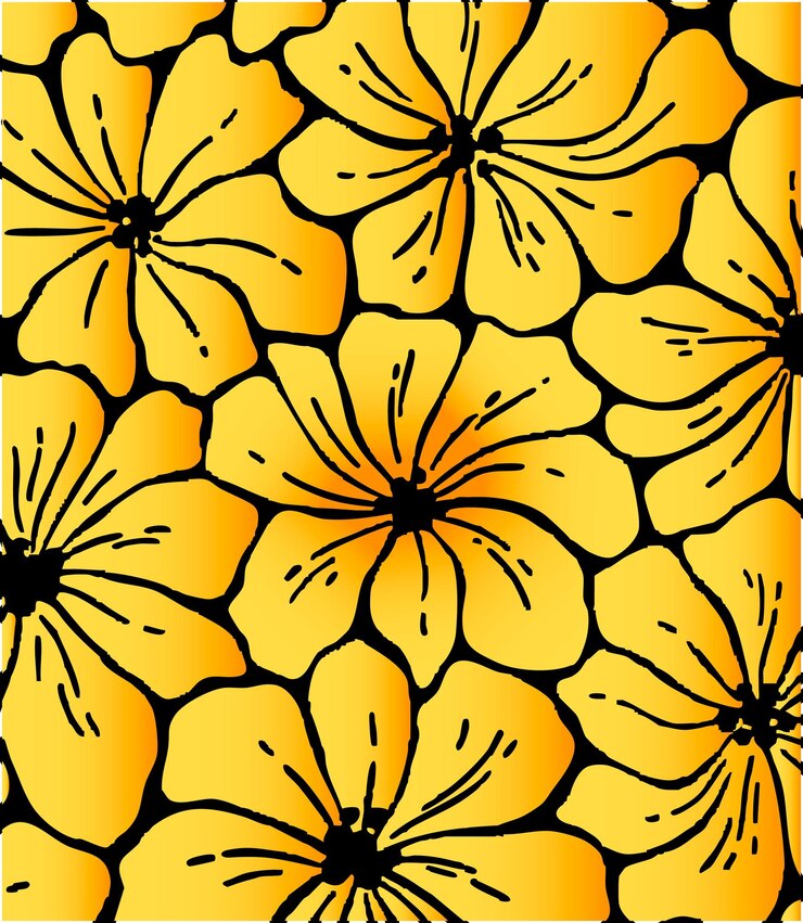 Hermosos patrones florales sin costuras vectoriales con acuarela dibujada a mano flores suaves de verano