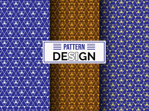 Hermosos patrones ornamentales continuos en forma abstracta textura abstracta de moda moderna