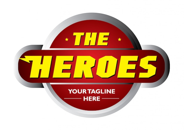 LOS HEROES FUERTE LOGO