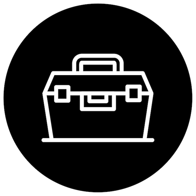 Herramienta de ilustración vectorial de la caja