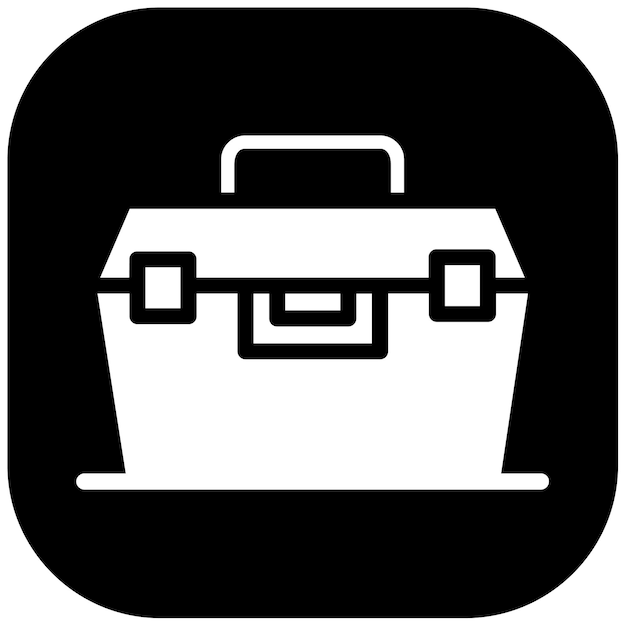 Herramienta de ilustración vectorial de la caja
