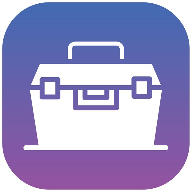 Herramienta de ilustración vectorial de la caja