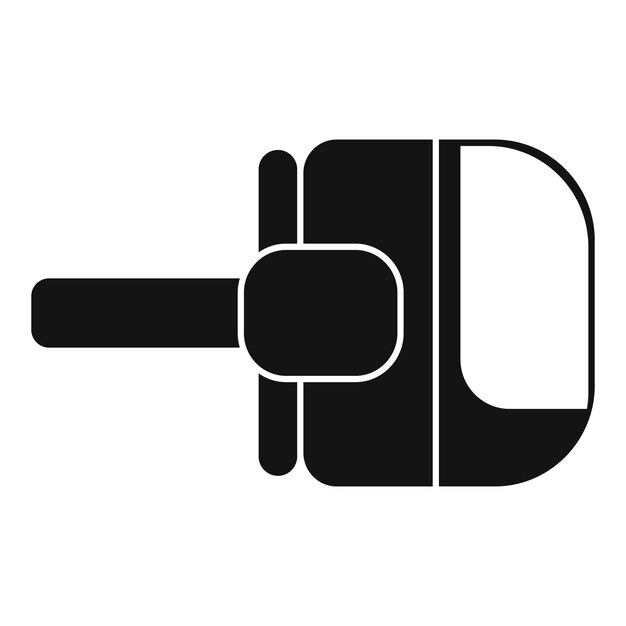 herramienta de plano de mano eléctrica para carpintería de madera icono