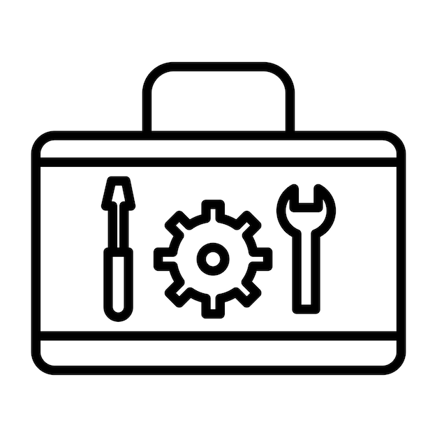 una herramienta que está dentro de una caja de herramientas
