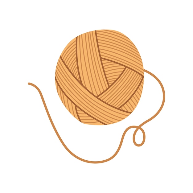 Herramienta para ropa de punto hecha Ovillo de hilo para tejer Signo o símbolo de equipo de artesanía Tejer afición artesanal