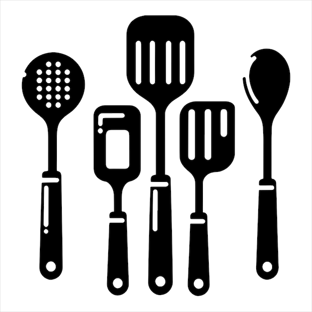 herramientas de cocina svg paquete