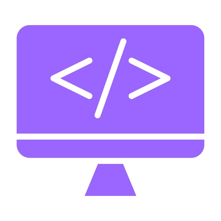 Vector herramientas de codificación de diseño vectorial estilo de icono