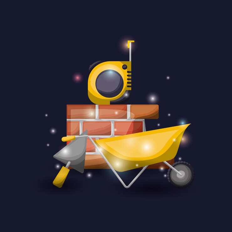 Vector herramientas de construcción