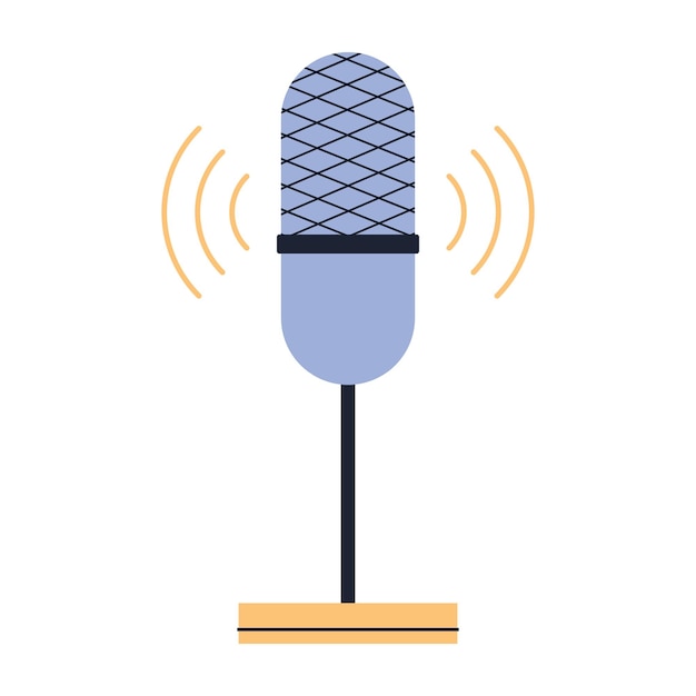 Herramientas para la creación y escucha de podcasts como la grabación de burbujas de voz y controles de audio